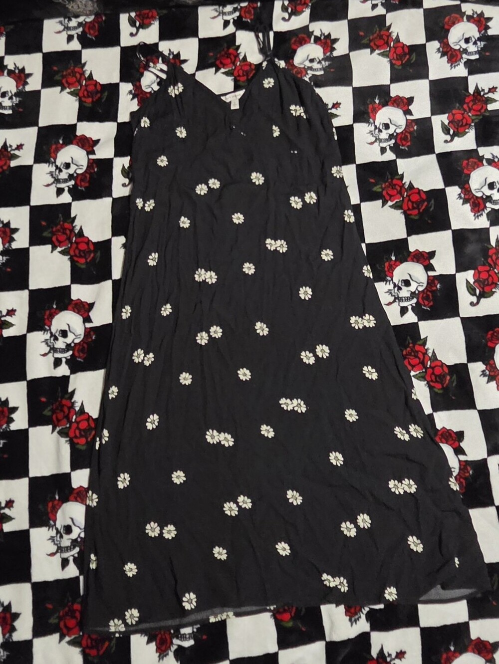 Free Assembly Daisy Print Midi Dress